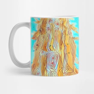 Abstract art Stem Mug